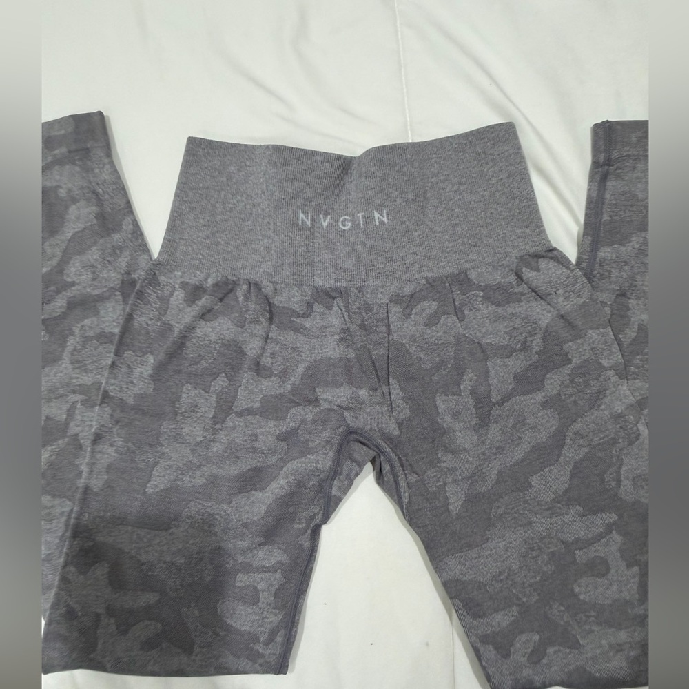 NVGTN Gray Camo Leggings